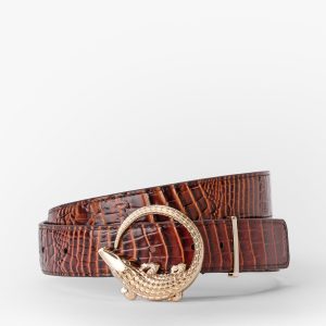 Croc Buckle Belt