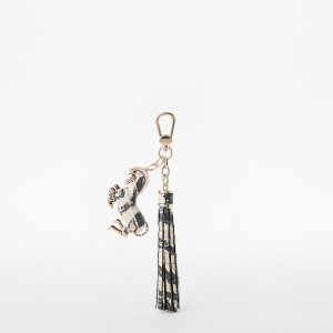 Zebra Charm Tassel