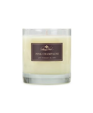 Pink Champagne Candle