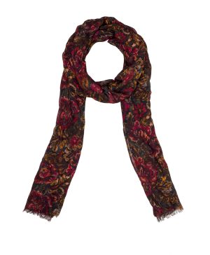 Scarf - Vintage Floral Brocade