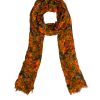 Scarf - Golden Rustic Forest