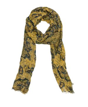 Scarf - European Map