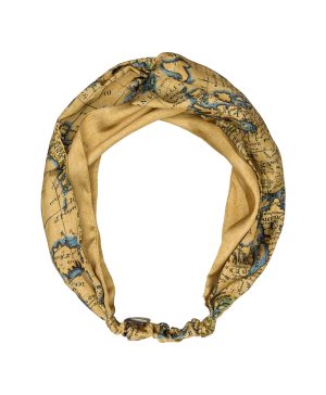 Headband - European Map Print