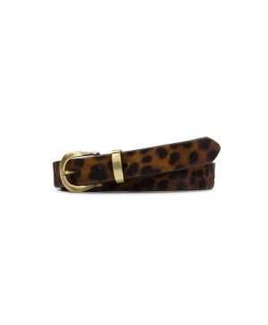 Laurin Belt – Leopard Haircalf