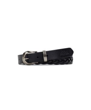 Laurin Belt - Braided — Black