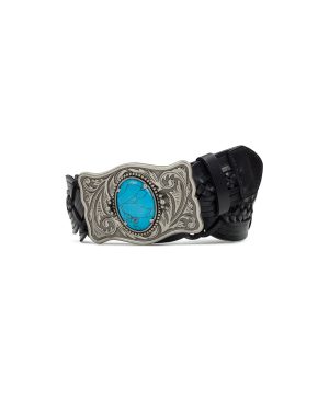 Roseanna Belt - Braided — Black