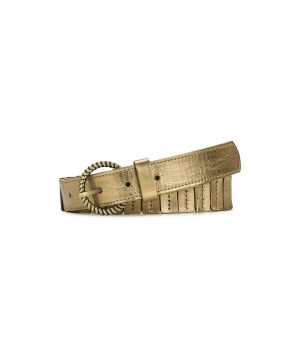 Vasia Belt - Stretch Antique Gold