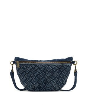 Tinchi Belt Bag - Washed Woven Denim
