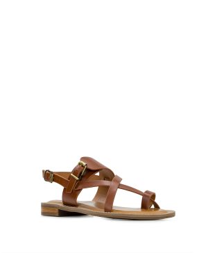 Fidella Sandals - Vegetable Tanned Leather — Tan