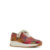 Milla Perforated Sneaker - Perforated Leather — Spring Multi