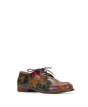 Silvio Oxford Shoes - Multi Print