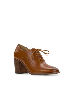 Anna Oxford Shoes - Tan