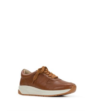 Milano Leather Sneaker - Tan