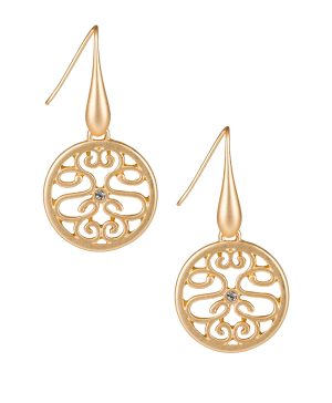 Circle Drop Earrings - Remember The Moments