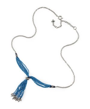 Tassel Beaded Necklace - Boho Beaded
