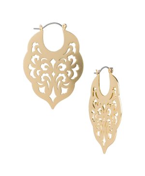 Gypsy Hoop Earrings - Renaissance Laser Cut