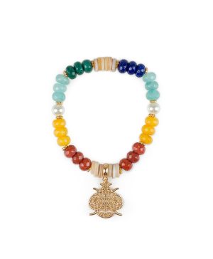 Charm Stretch Bracelet - Filigree and Flutter