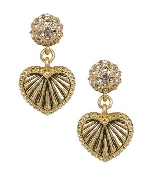 Pavé Drop Earrings - Lovely Sparkle