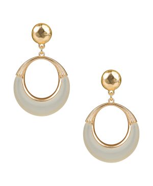 Doorknocker Earrings - Resin