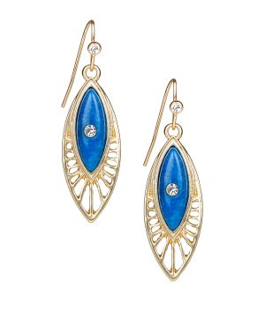 Evil Eye Dangle Earrings - Good Luck Charm