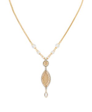 Adjustible Marquise Necklace - Filigree Collection