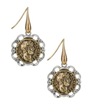 Coin Drop Earrings - World Traveller