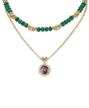 Modular Necklace - European Floral Tapestry