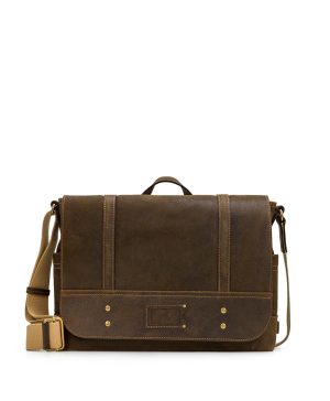 Messenger Bag - Moto Leather