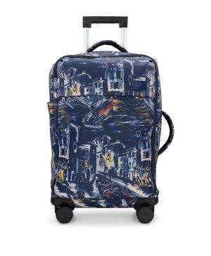 Cagliari Roller Duffel - Patina Coated Linen Canvas — Harbor Nights
