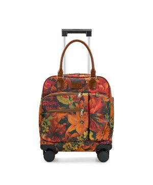 Mattia Underseater - Patina Coated Linen Canvas - Multi Print