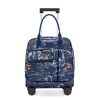 Mattia Underseater Roller - Patina Coated Linen Canvas ‑ Harbor Nights
