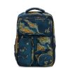 Vico Backpack - Woven Poly ‑ Greek Map
