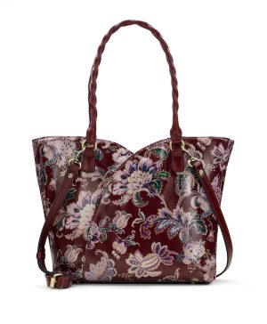Marion Tote - European Floral Tapestry