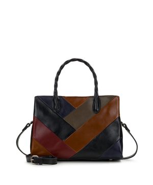 Genovese Satchel - Retro Colorblock