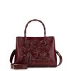 Genovese Satchel - Classic Tooled