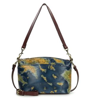 Arlee Crossbody - Greek Map