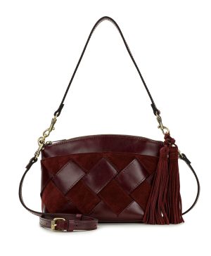 Arlee Crossbody - Suede Leather Weave