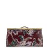 Effie Frame Wallet - European Floral Tapestry