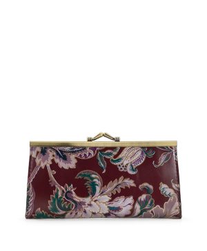 Effie Frame Wallet - European Floral Tapestry