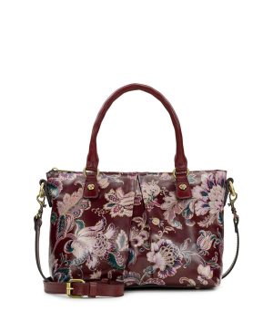 Zora Top Handle Crossbody - European Floral Tapestry