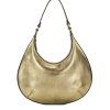 Coco Crescent Hobo - Vintage Distressed Metallic
