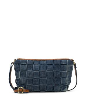 Andali Woven Crossbody - Denim Stonewashed