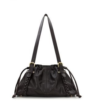 Cona Satchel - Rugged Natural Grain Leather