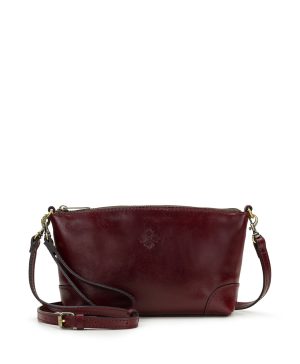 Maletto Wristlet Crossbody - Vintage Distressed Leather