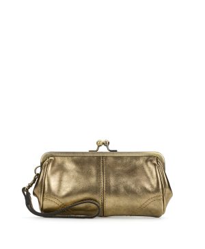 Renna Wristlet - Vintage Distressed Metallic