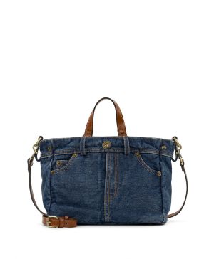 Varedo Satchel - Denim Stonewashed