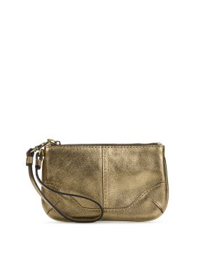Lula Wristlet - Vintage Distressed Metallic