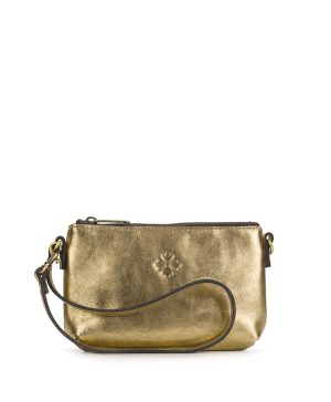 Loria Convertible Wristlet - Vintage Distressed Metallic