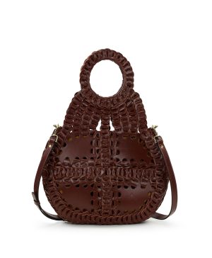 Pisticci Flapover Crossbody Bag - Chainlink Leather