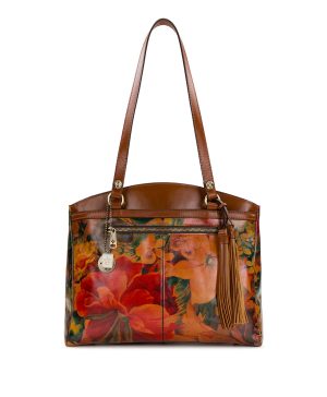 Poppy Tote - Multi Print